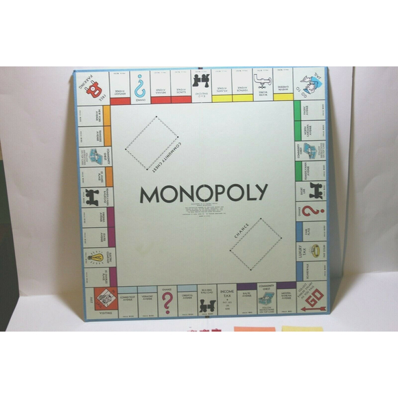 Original Hasbro Monopoly Classic Edition Family Traditional Replacement & Parts - Picture 3 of 4